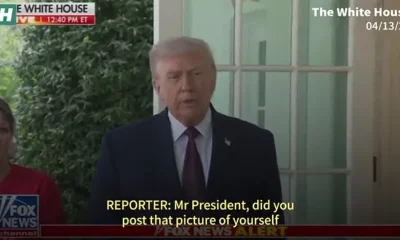 Trump Defends Christ-Like Image