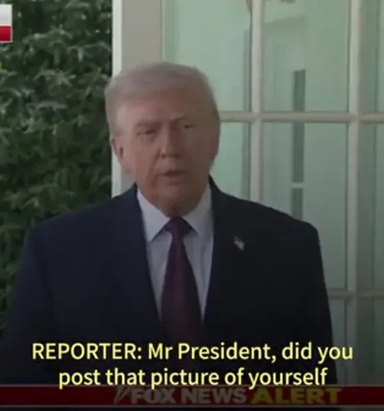 Trump Defends Christ-Like Image