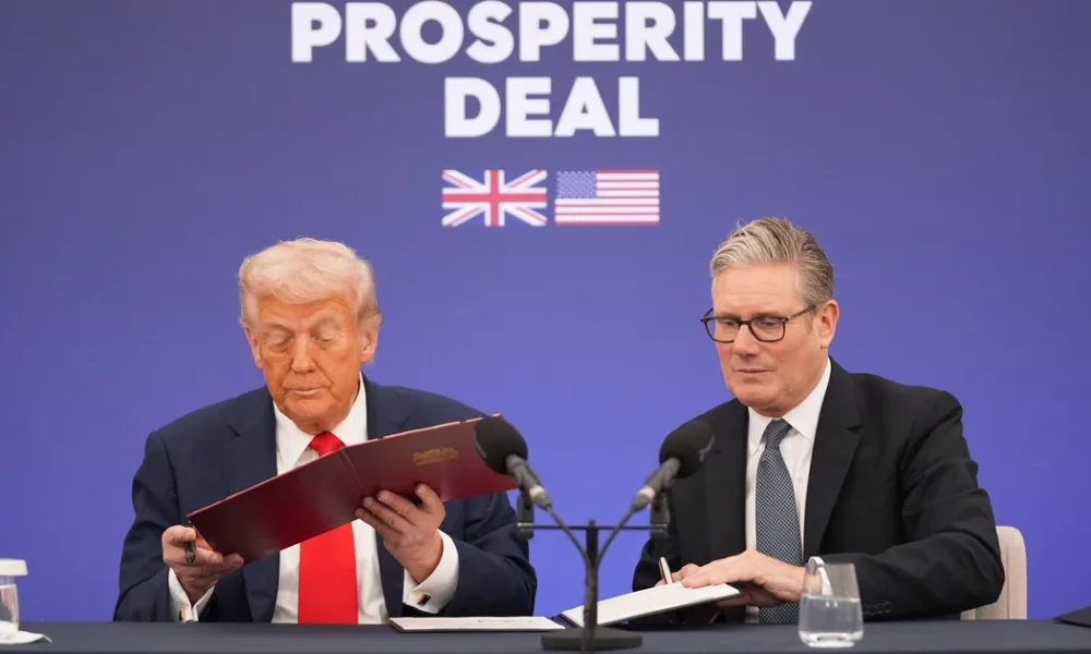 Donald Trump Threatens To Cancel US UK Trade Deal