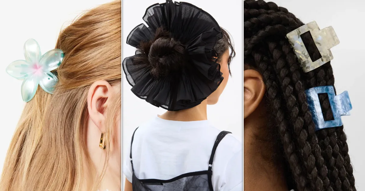 Best Hair Accessories 2026: Oversized Scrunchies, Edgy Clips, And Bows To Shop Now