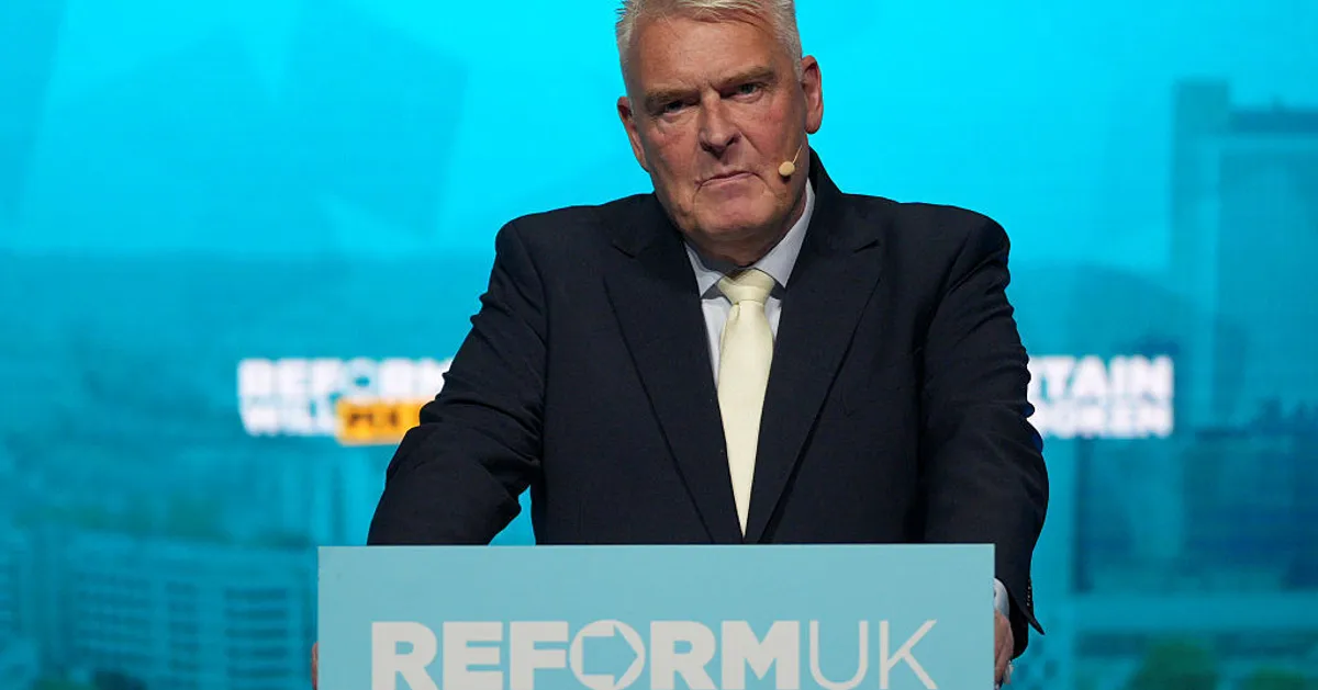 Reform MP Lee Anderson Removed From Commons