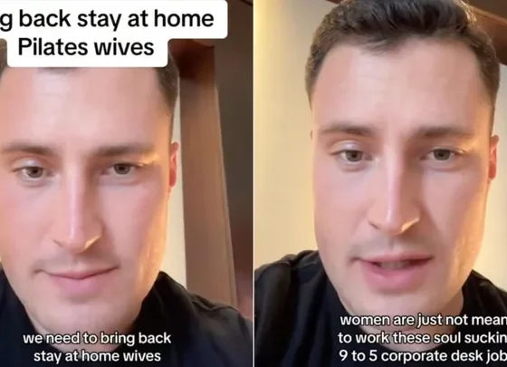 In one video, content creator Christian Bonnier declares, “Bring back stay-at-home Pilates wives."