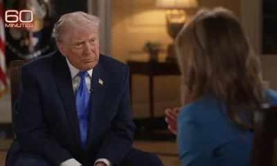 President Donald Trump sat down with CBS reporter Norah O'Donnell for an interview aired on "60 Minutes."