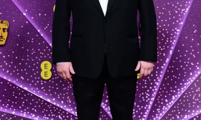 John Davidson arriving at the 2026 Baftas