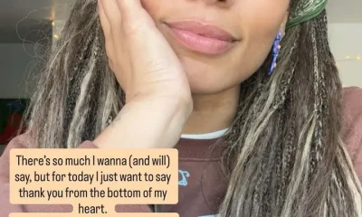 A screenshot of Jaz Sinclair's message following the cancellation of Gen V after two seasons