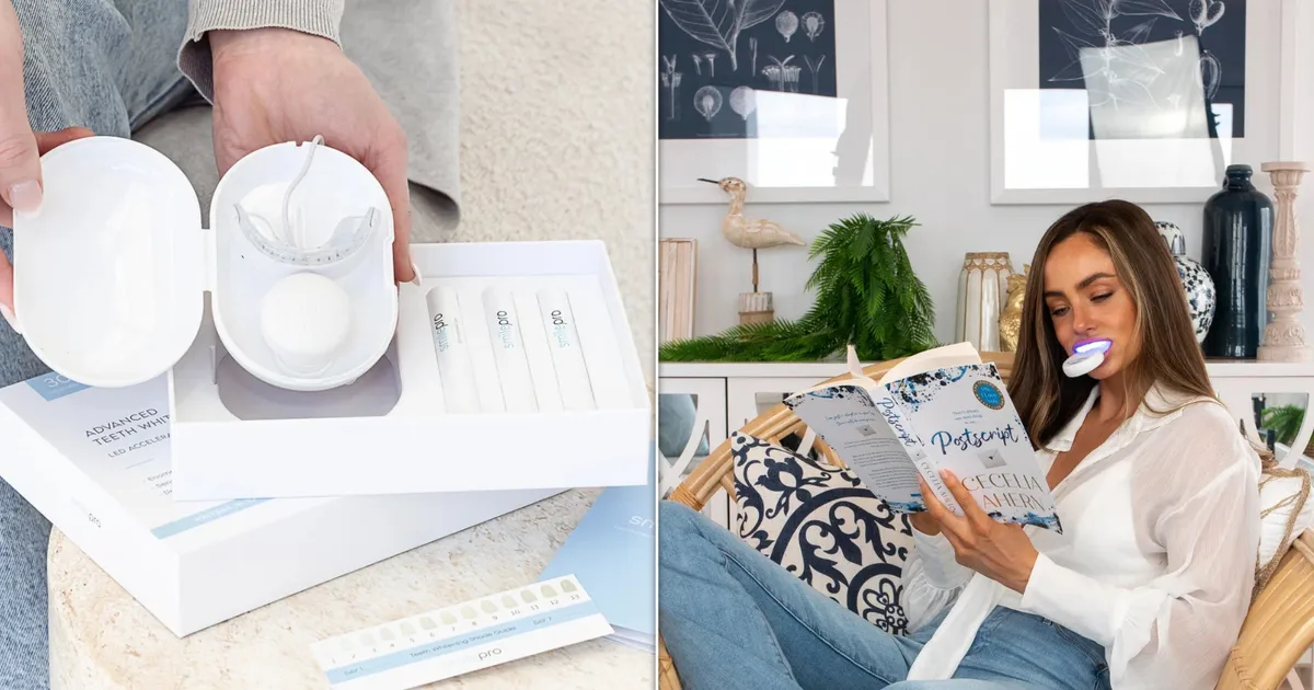 This 'Confidence Boosting' Teeth Whitening Kit Is 50% Off Now