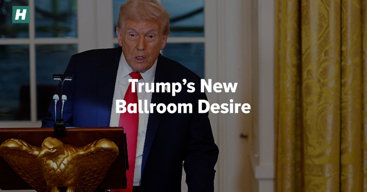 Trump’s New Ballroom Desire