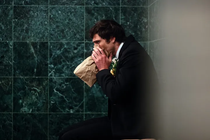 Nate's mounting debts get the better of him on the day of his wedding in Euphoria season three