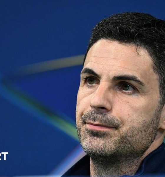 Arsenal boss Mikel Arteta in a press conference