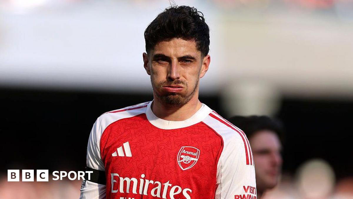 Kai Havertz playing for Arsenal