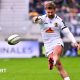 Henry Slade kicks the ball off the tee against Stade Francais earlier this season
