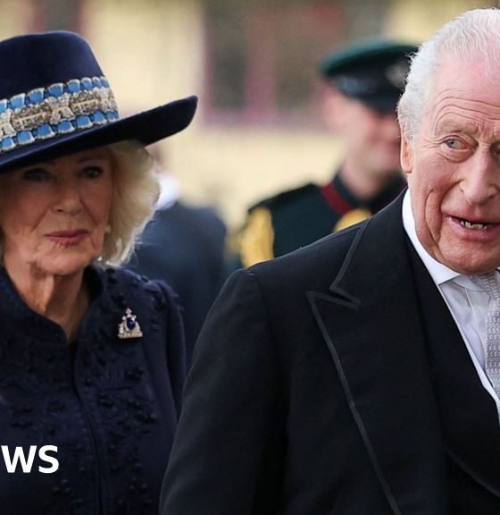 King Charles and and Queen Camilla give away money in ancient Easter tradition