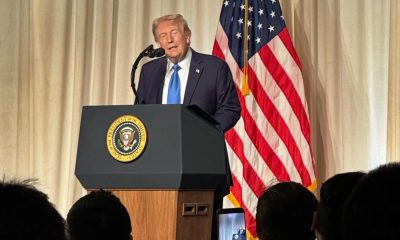 Trump defends crypto legislation at private event featuring boxer Mike Tyson, Tether CEO