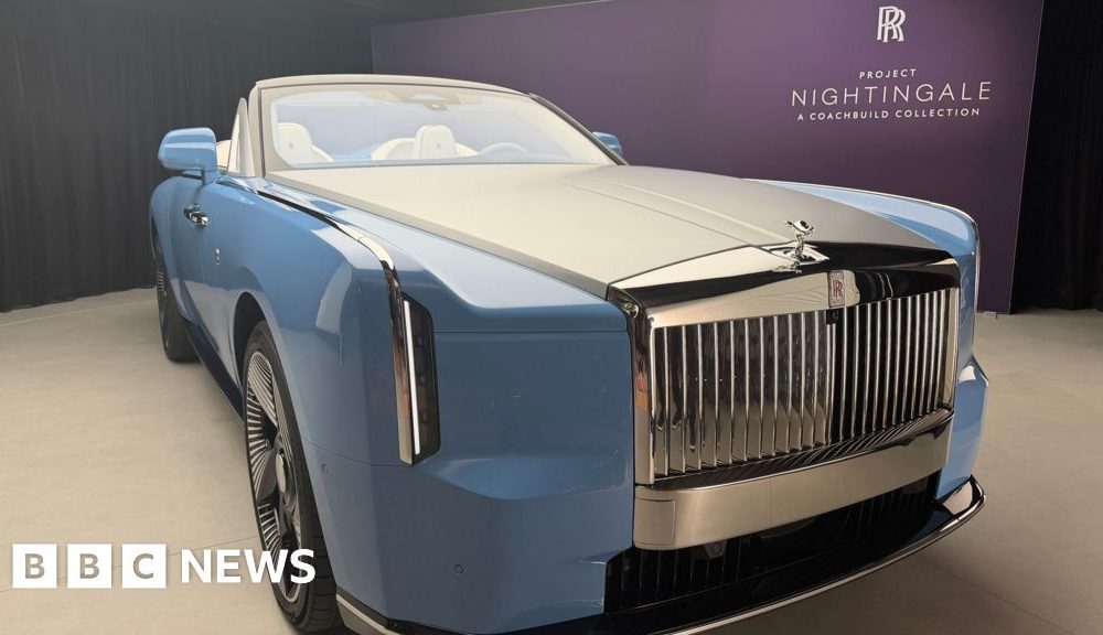 Rolls-Royce launches new two-seater electric convertible car