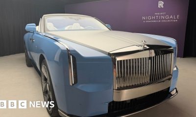 Rolls-Royce launches new two-seater electric convertible car
