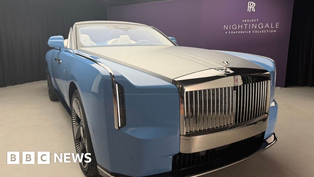 Rolls-Royce launches new two-seater electric convertible car
