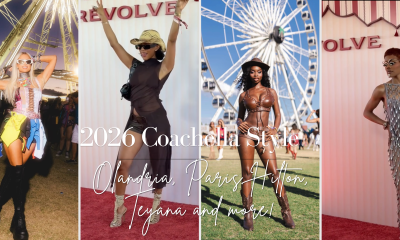 Coachella 2026 Style: Teyana Taylor in Metallic Fishnet, Karrueche in Bec & Bridge, Olandria in Custom Baby Phat, and Paris Hilton in Y2K Von Dutch