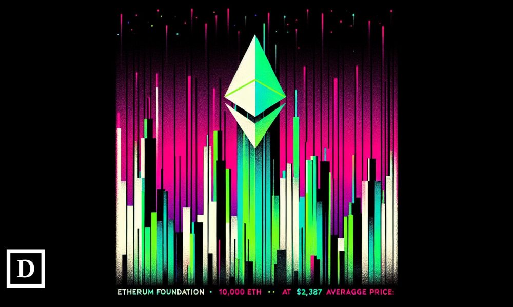 Ethereum Foundation Sells 10,000 ETH to BitMNR at $2,387 Average Price via OTC: Ethereum Foundation