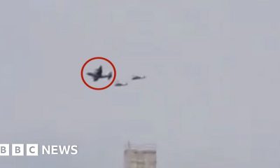 Video appears to show a US plane and helicopters over southern Iran