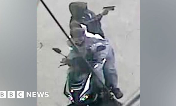 Baby shot dead in pram in 'broad daylight', police say