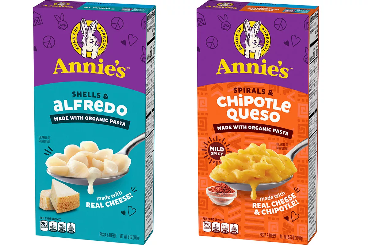 Annie’s introduces new macaroni and cheese varieties