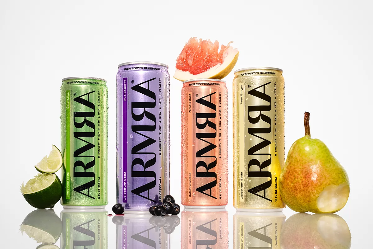 Armra introduces colostrum soda