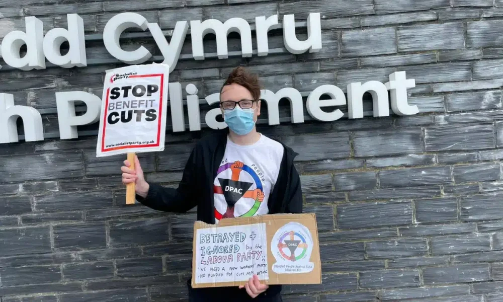 Senedd candidate challenges rivals over disability cuts