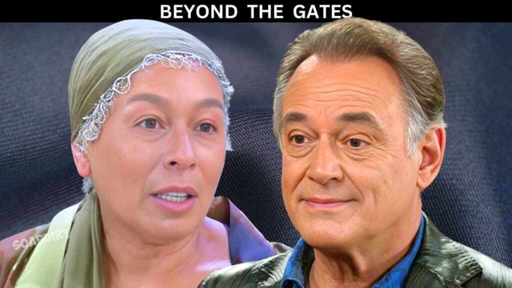 Beyond the Gates Spoilers: Anita Dupree (Tamara Tunie) - Joey Armstrong (Jon Lindstrom)