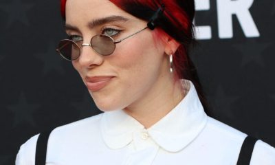 Billie Eilish on the red carpet