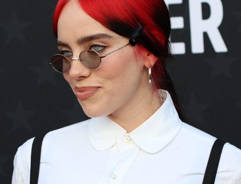 Billie Eilish on the red carpet