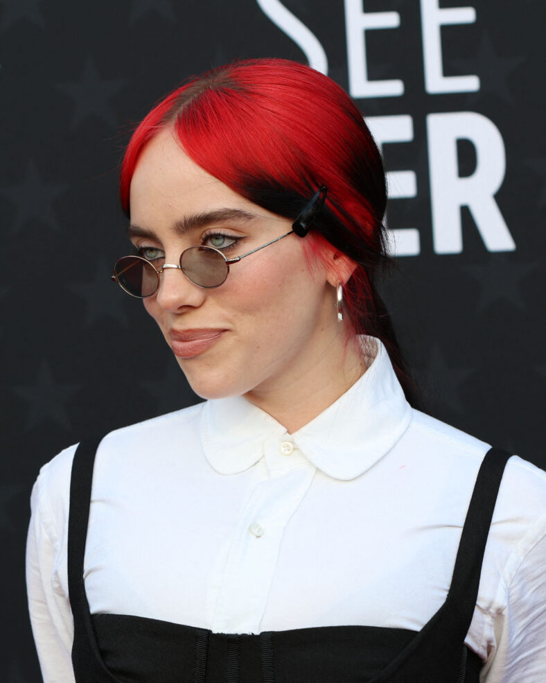 Billie Eilish on the red carpet