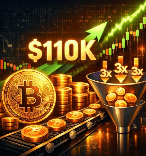 Bitcoin Eyes $110k As Strategy Absorbs Nearly 3x New Btc Supply