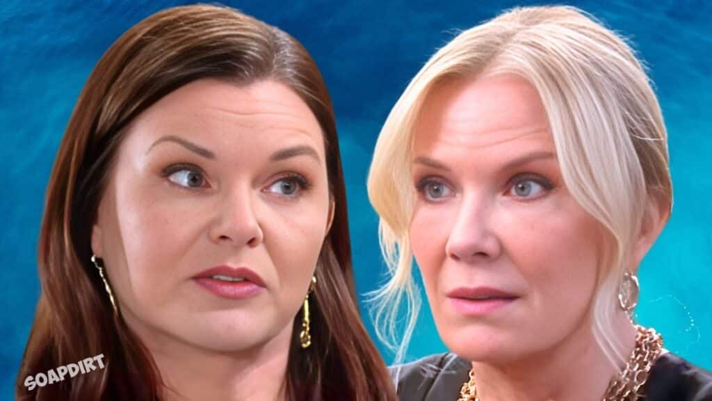 Bold and the Beautiful Spoilers: Katie Logan (Heather Tom) - Brooke Logan (Katherine Kelly Lang)