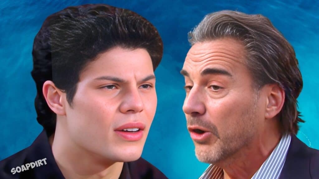 Bold and the Beautiful Spoilers: RJ Forrester (Brayan Nicoletti) - Ridge Forrester (Thorsten Kaye)