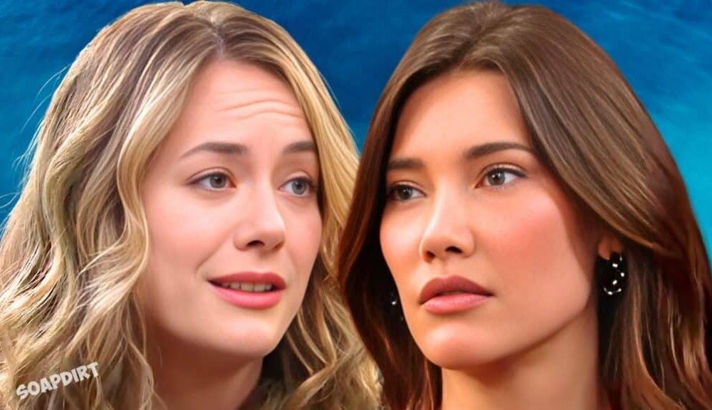 Bold and the Beautiful Spoilers: Hope Logan (Annika Noelle) - Steffy Forrester (Jacqueline MacInnes Wood)