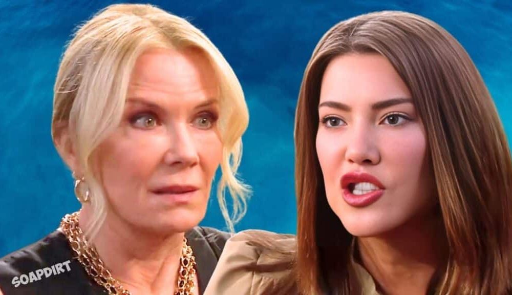 Bold and the Beautiful Spoilers: Brooke Logan (Katherine Kelly Lang) - Steffy Forrester (Jacqueline MacInnes Wood)