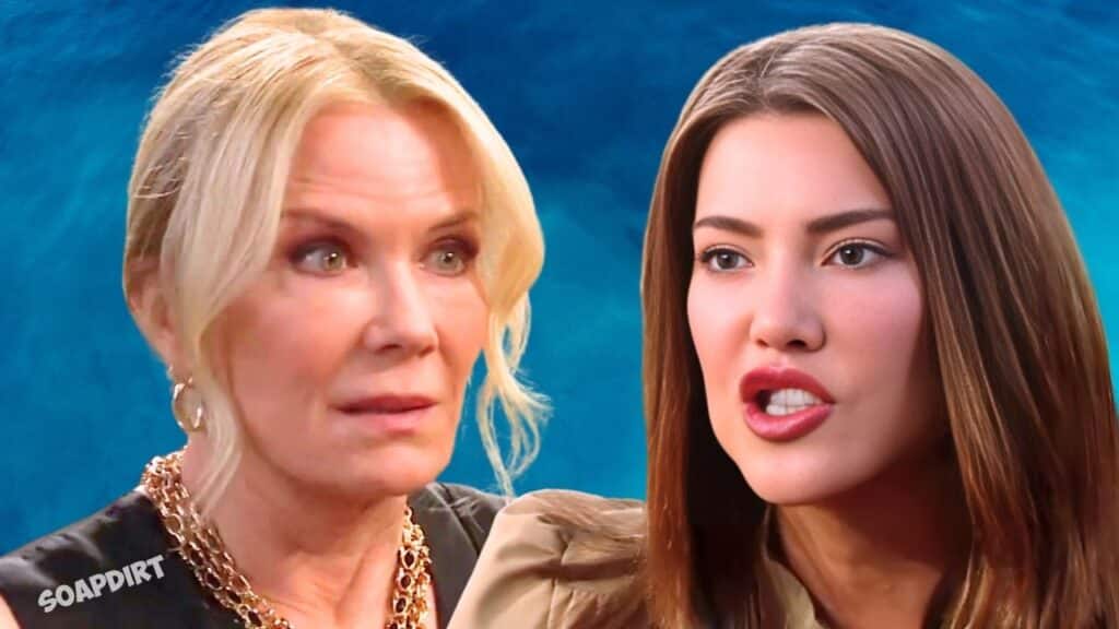 Bold and the Beautiful Spoilers: Brooke Logan (Katherine Kelly Lang) - Steffy Forrester (Jacqueline MacInnes Wood)