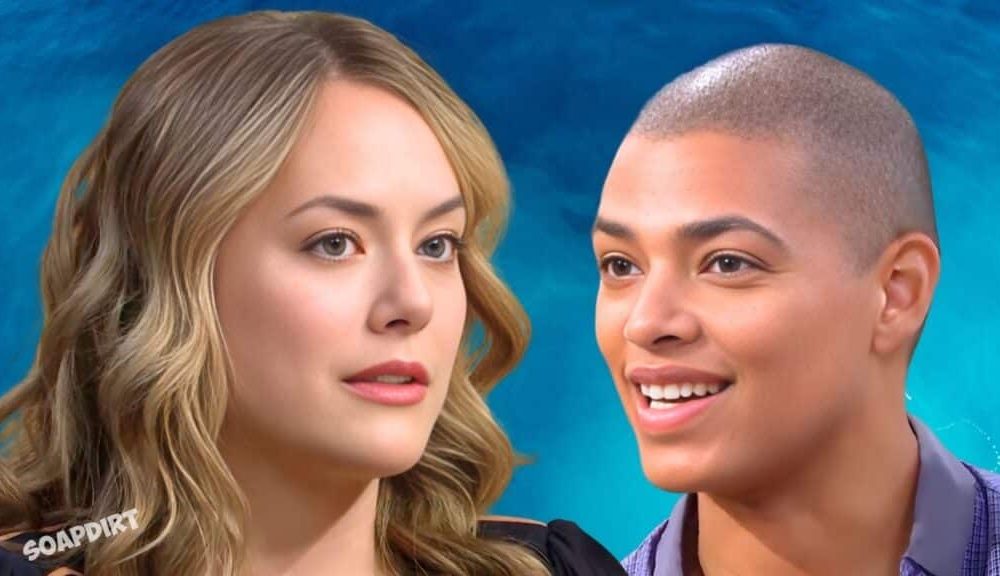 Bold and the Beautiful: Hope Logan (Annika Noelle) - Zende Forrester (Delon de Metz)