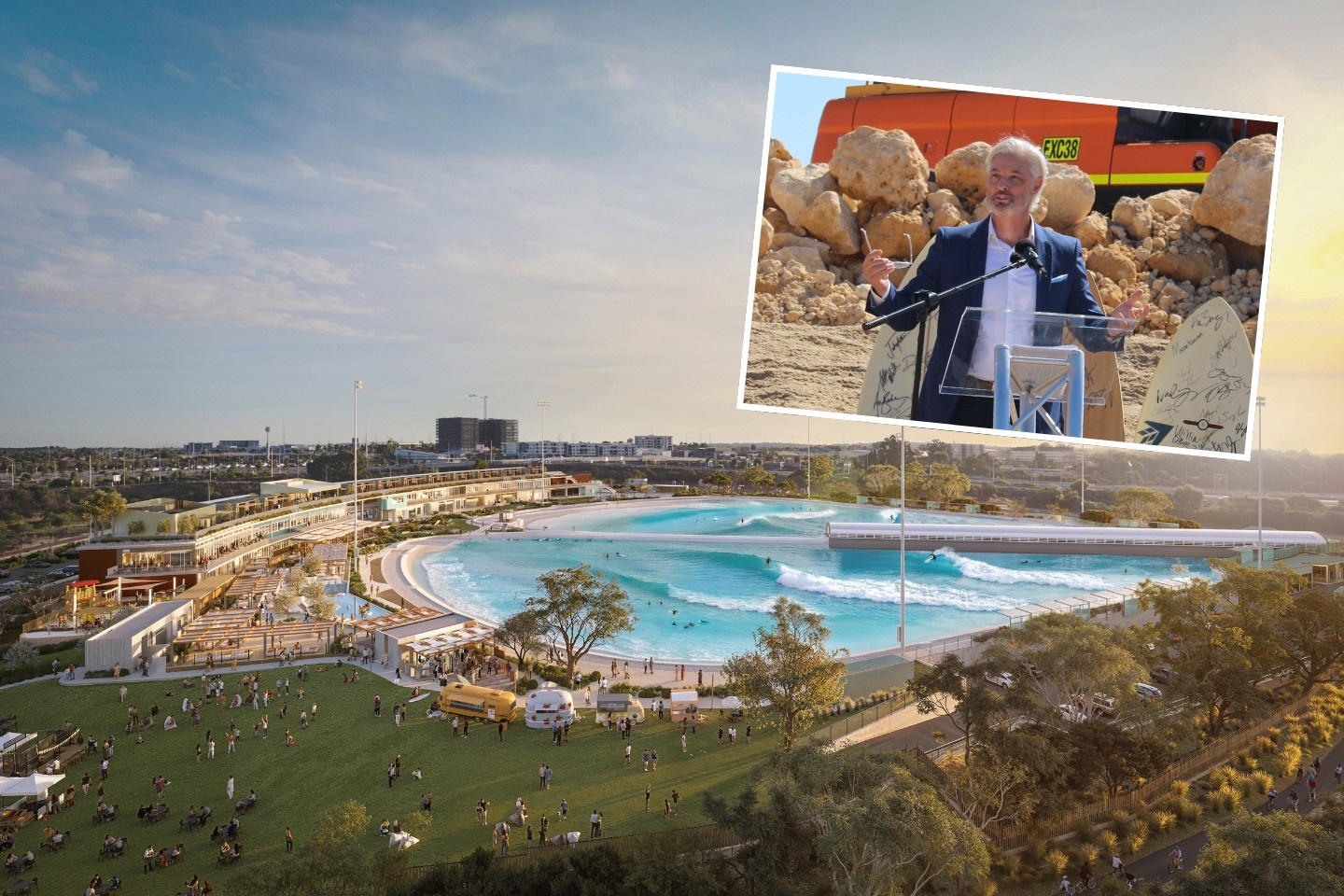 Aventuur’s Perth Surf Park breaks ground