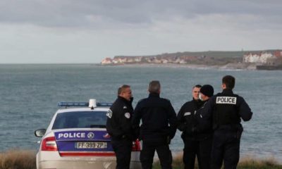 French police near Calais. Channel policing plan