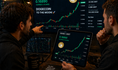 Analysis of a bullish Dogecoin chart