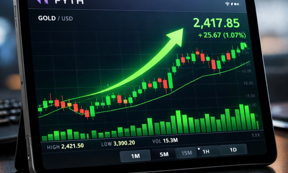 Pyth soars 9% following Polymarket integration. Will it rally higher?