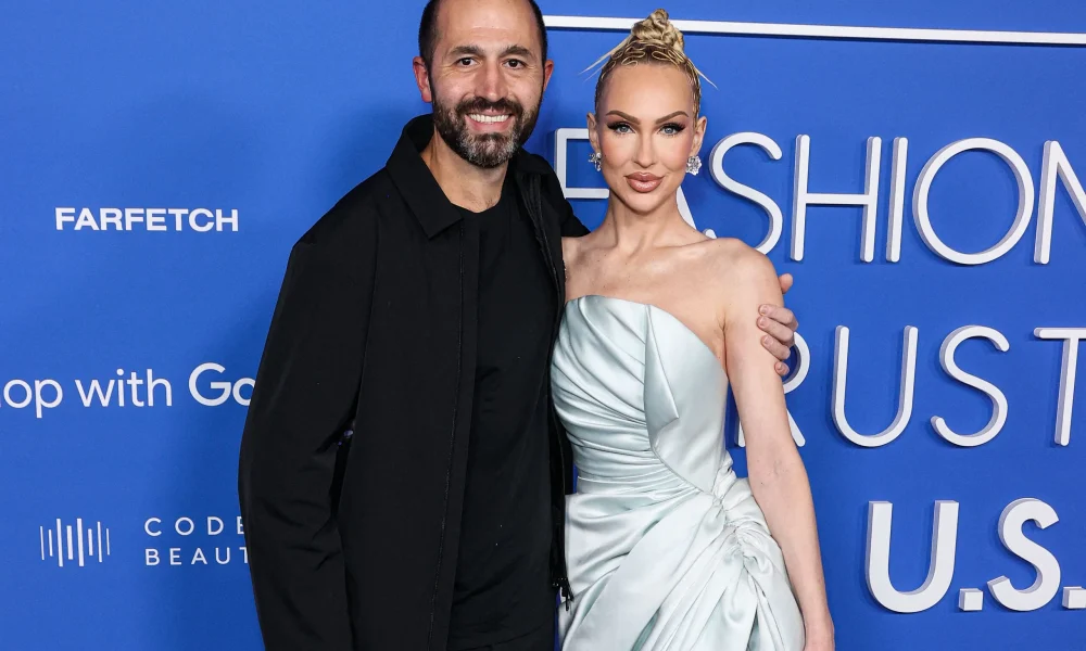 Christine Quinn and Christian Richard at Fashion Trust U.S. Awards 2023
