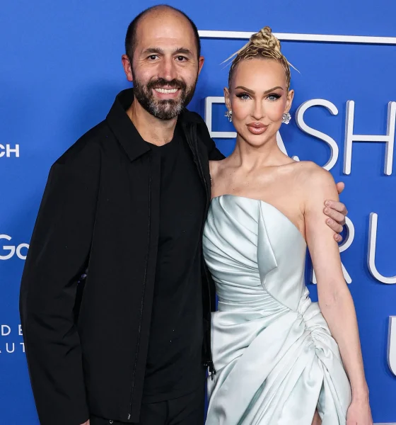 Christine Quinn and Christian Richard at Fashion Trust U.S. Awards 2023