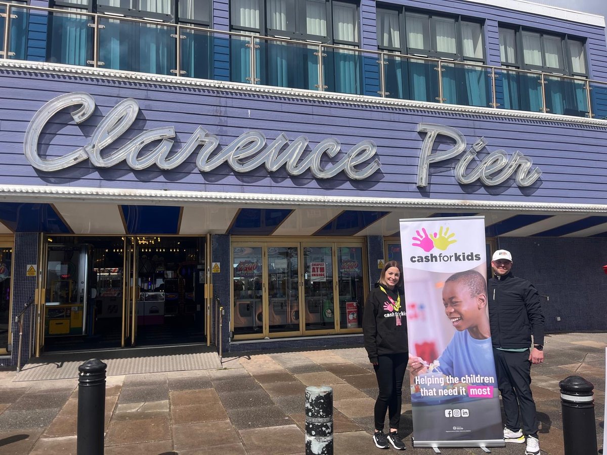 Clarence Pier makes major donation to Cash for Kids South Coast in tribute to Portsmouth's children