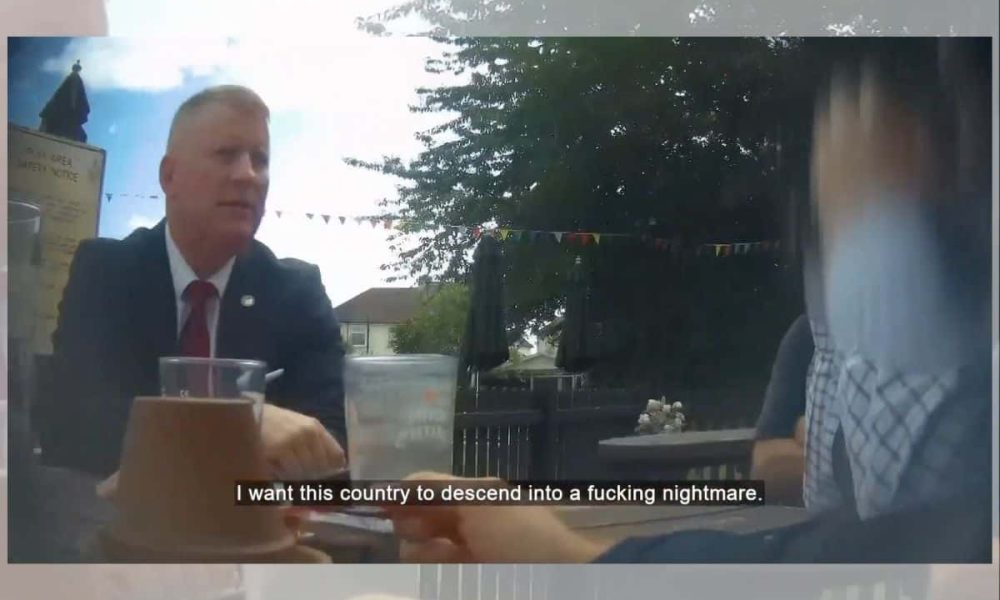 Britain First leader wants Britain to be 'a fucking nightmare'