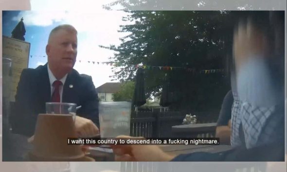 Britain First leader wants Britain to be 'a fucking nightmare'