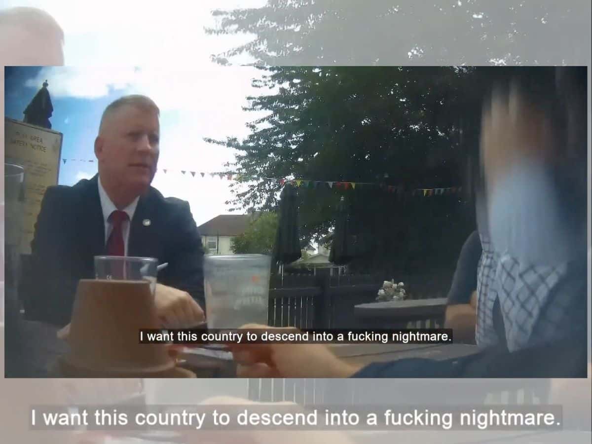 Britain First leader wants Britain to be 'a fucking nightmare'