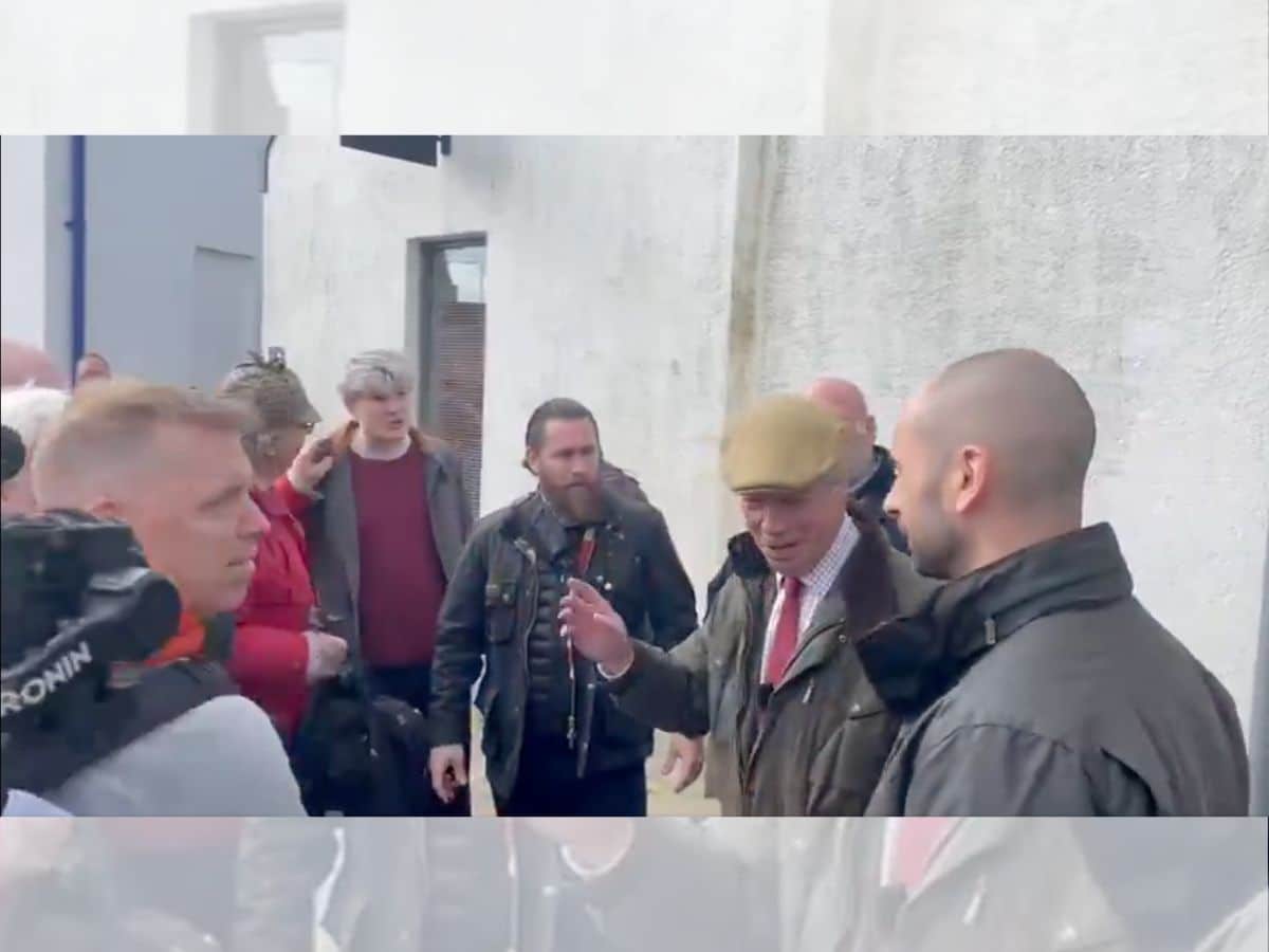 Farage heckled AGAIN as public gets sick of him