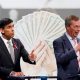 Rishi Sunak, Nigel Farage, and a handful of cash